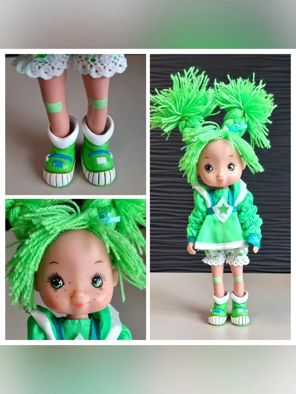 1983 Vintage Hallmark Rainbow Brite Patty O Green 8